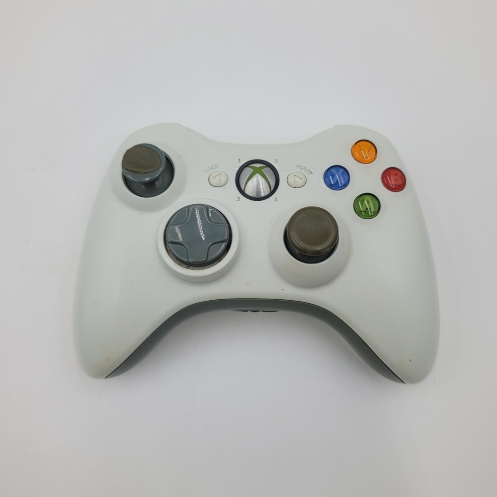 Microsoft Xbox 360 Wireless Controller‎ White OEM Model 1403